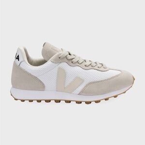 Veja Rio Branco Suede/Mesh Trainer Sneakers White